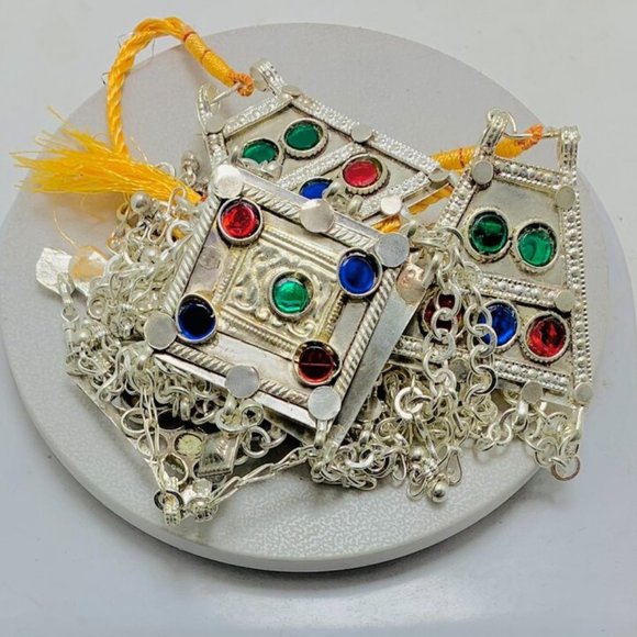 Handmade Gypsy Multilayers Pendant and Chain Necklace - Picture 10 of 10